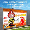 Banner Geburtstag, Geburtstagsbanner, Transparent zum Geburtstag, Geburtstagstransparent, Plakat Geburtstag