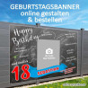 Geburtstagsbanner, Banner Geburtstag, Plakat Geburtstag, Geburtstagsgeschenk, Geburtstagsplakat