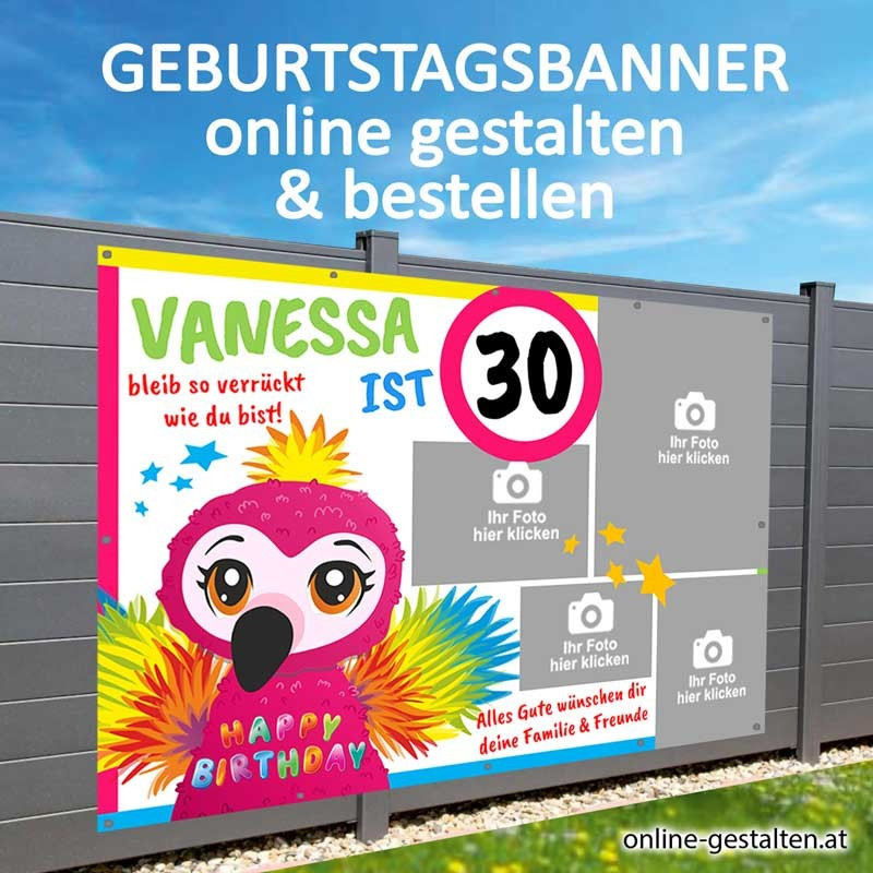 Banner Geburtstag, Geburtstagsbanner, Transparent zum Geburtstag, Geburtstagstransparent, Plakat Geburtstag, 40 Geburtstag