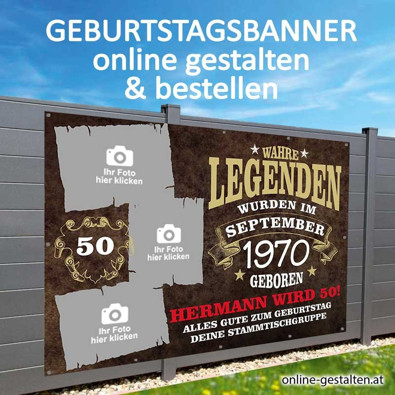 Banner Geburtstag Geburtstagsbanner Plakat Geburtstag Fotobanner Collage Geburtstag
