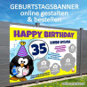 Banner Geburtstag Geburtstagsbanner Plakat Geburtstag Fotobanner Collage Geburtstag