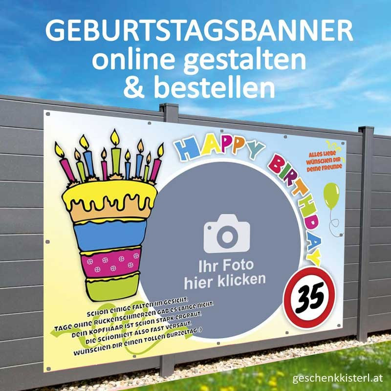 Geburtstagsbanner, Geburtstagsbanner, Banner zum Geburtstag, Transparent zum Geburtstag, Geburtstagstransparent
