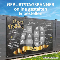 Geburtstagsbanner Plakat Geburtstag Motive Vorlagen Banner Geburtstag Geburtstagsgeschenk Transparent Geburtstag