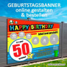 Plakat Geburtstag Mann Supermario Nintendo Spiel Geschenk Geburtstag Geburtstagsbanner Transparent