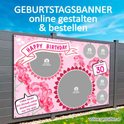 Plakat Geburtstag Sekt Geschenk Geburtstag Geburtstagsbanner Transparent online gestalten