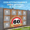 Geburtstagsbanner Banner zum Geburtstag Feuer Feuerwehr Banner Geschenk Geburtstag Feier Deko Panner Plakat für Feier