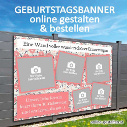 Geburtstagsbanner, Glückwünsche zum Geburtstag, Sprüche Geburtstag, Geschenk Geburtstag, Geburtstagsdeko günstig