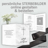 Sterbebild, Sterbebildchen, Sterbebilder online bestellen, Vorlagen Sterbebilder