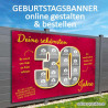 Geburtstagsplakat selbst gestalten als Partydeko zum 30er. Tolle Fotocollage zum 30er für Frauen online gestalten.