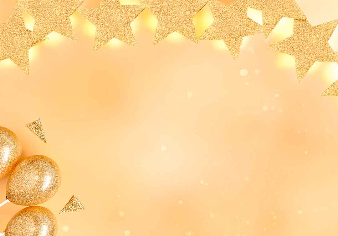 Glitzer gold